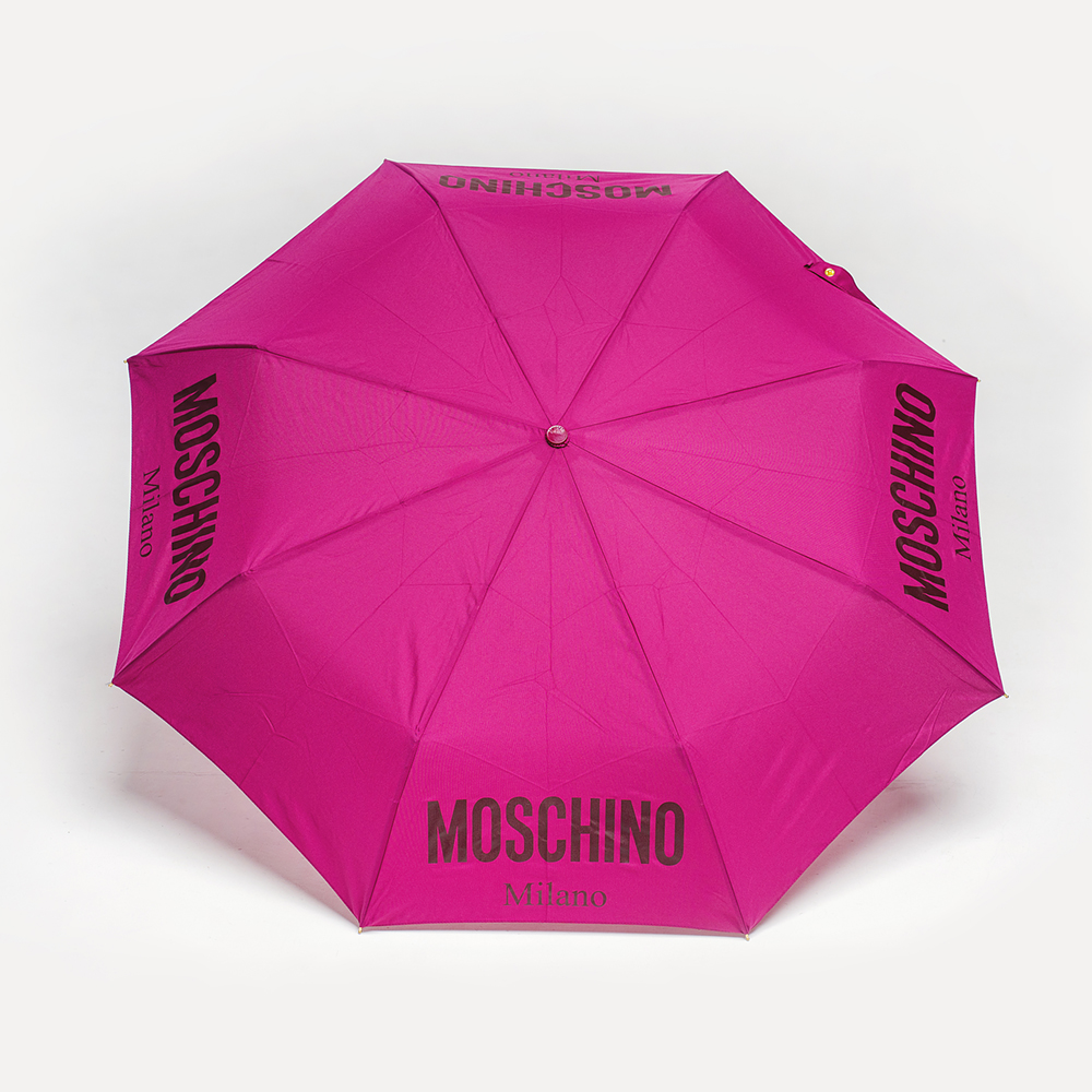 Зонт автомат Moschino 8021OPENCLOSE X фуксия