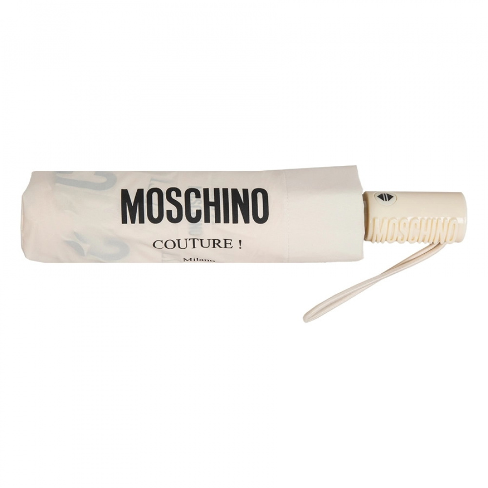 Парасолька автомат Moschino 8870OPENCLOSE I бежевий