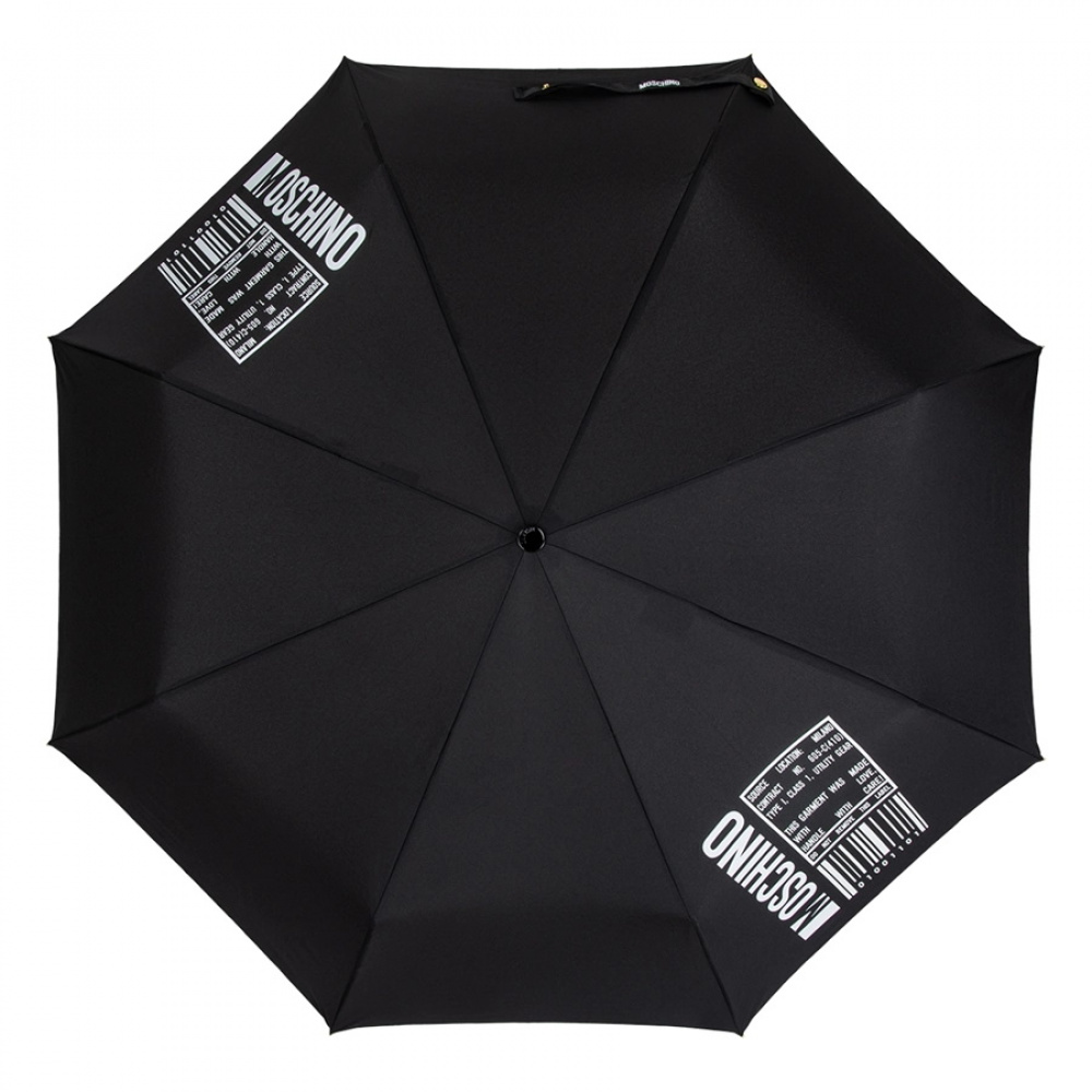 Парасолька автомат Moschino 8941OPENCLOSE A чор