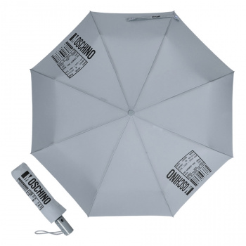 Парасолька автомат Moschino 8941OPENCLOSE L сер