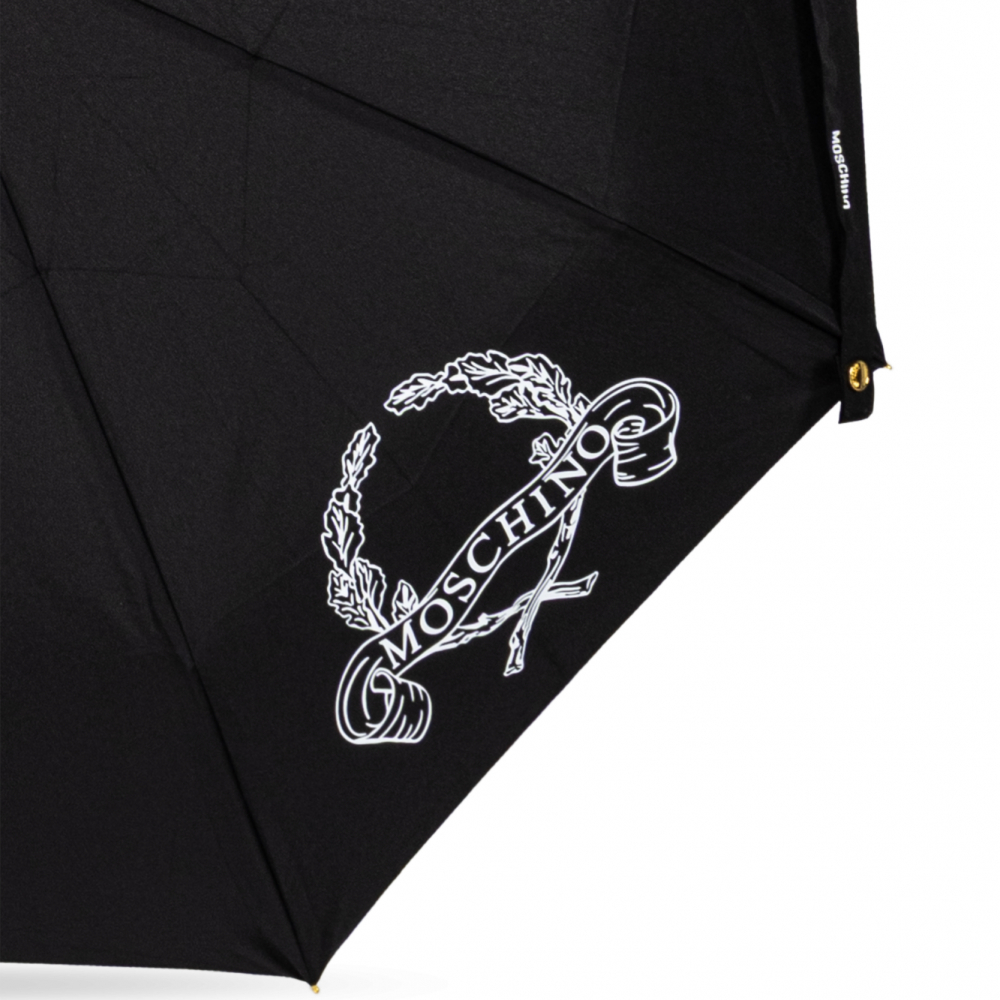 Парасолька автомат Moschino 8981OPENCLOSE A чор