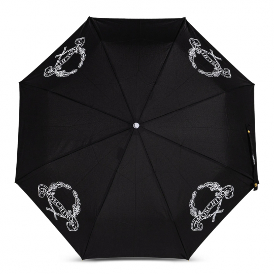 Парасолька автомат Moschino 8981OPENCLOSE A чор