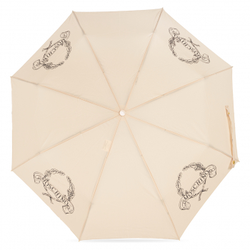 Парасолька автомат Moschino 8981OPENCLOSE D бежевий