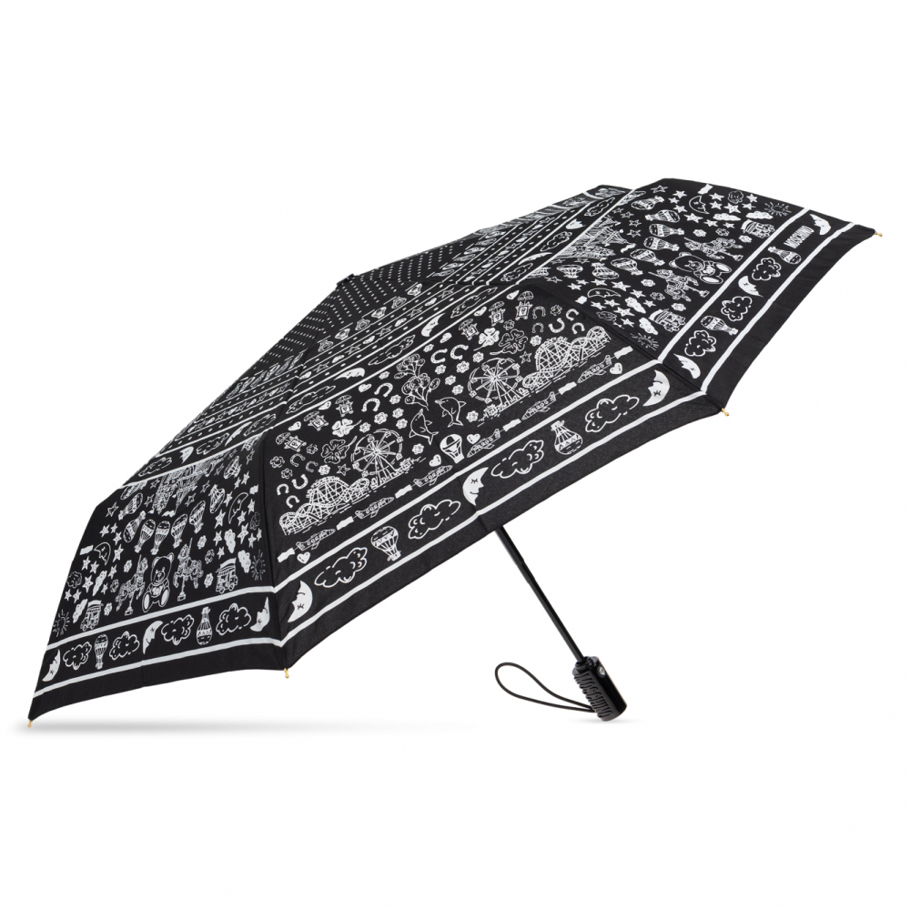 Зонт автомат Moschino 8984OPENCLOSE A чер