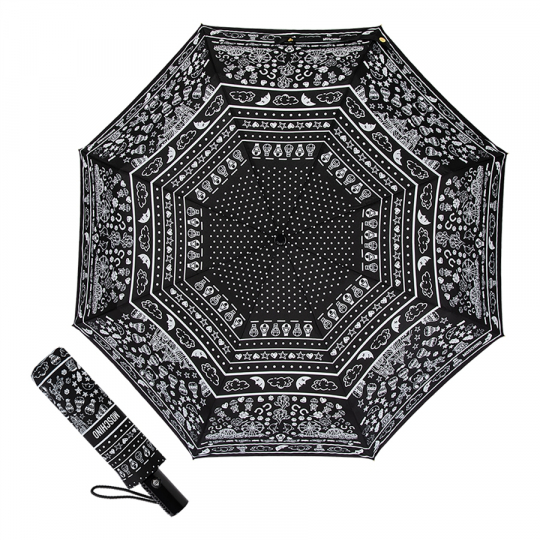 Зонт автомат Moschino 8984OPENCLOSE A чер