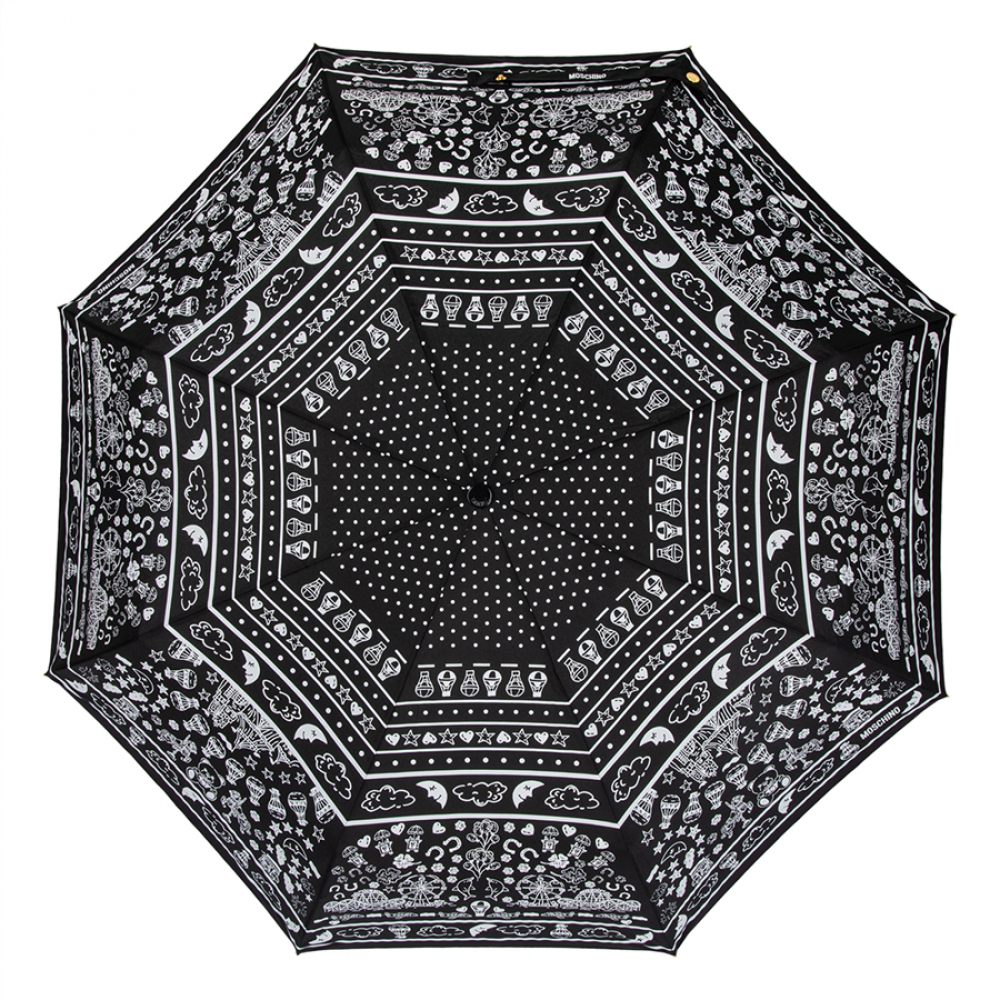 Зонт автомат Moschino 8984OPENCLOSE A чер