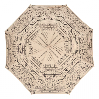 Парасолька автомат Moschino 8984OPENCLOSE D бежевий