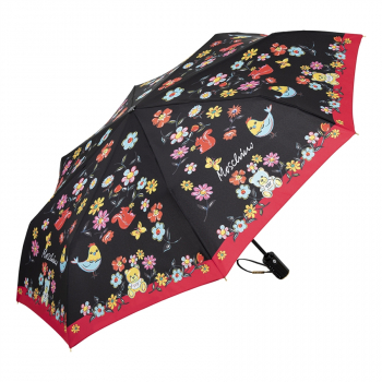 Парасолька автомат Moschino 8933OPENCLOSE A чор
