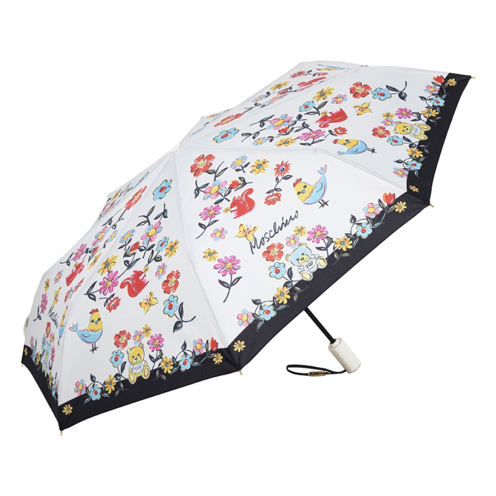Зонт автомат Moschino 8933OPENCLOSE I беж