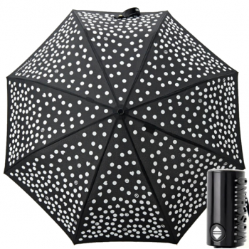 Парасолька автомат Moschino 8939OPENCLOSE A чор