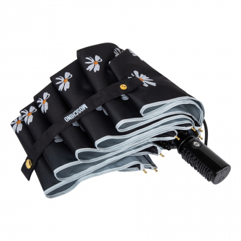 Парасолька автомат Moschino 9049OPENCLOSE A чор