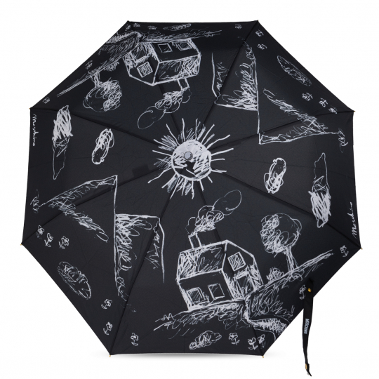 Парасолька автомат Moschino 8979OPENCLOSEA ч