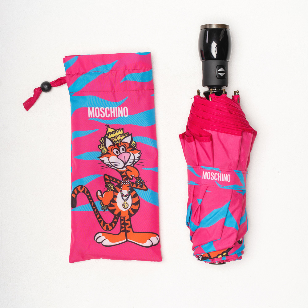 Зонт автомат Moschino 8263opencloseJ роз