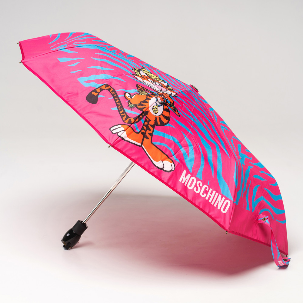 Зонт автомат Moschino 8263opencloseJ роз
