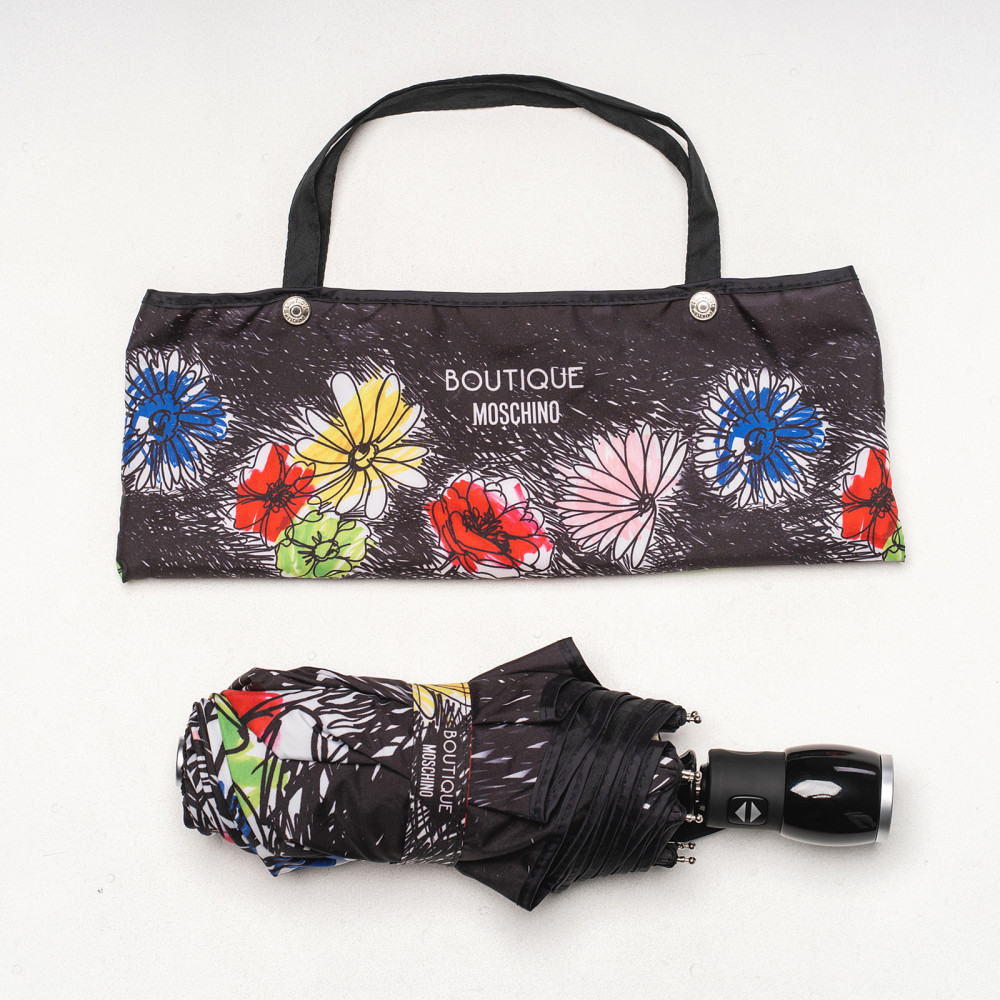 Парасолька автомат Moschino 7055opencloseA кл