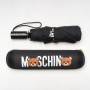 Парасолька автомат Moschino 8041OpencloseA чор