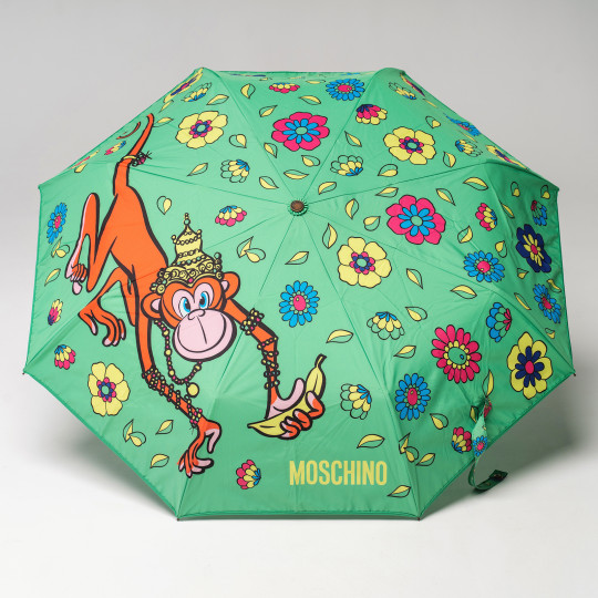 Зонт автомат Moschino 8261opencloseM зел
