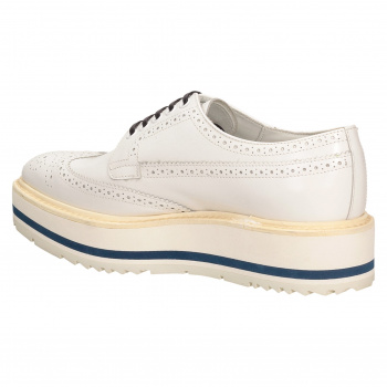 Туфли Prada 544-050кож бел
