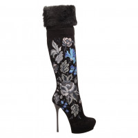 Сапоги Gianmarco Lorenzi 5701 з.ч.,мех