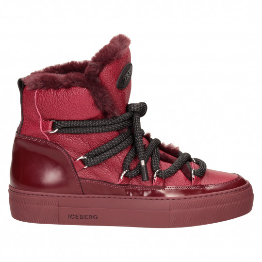 Ботинки Iceberg 1637м бордо