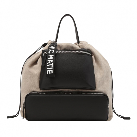 Сумка Vic Matie 0426-101/305 ч+беж