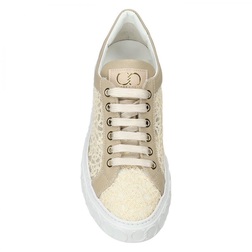 Кеды Cesare Casadei 66001 беж