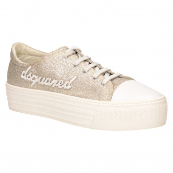 Кеды Dsquared2 36370серебро