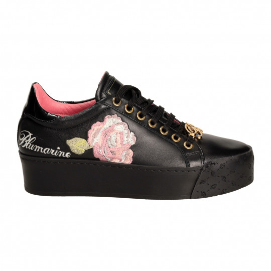 Кеды Blumarine 5355кож чер