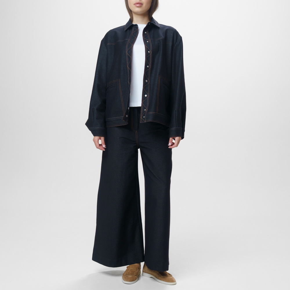 Куртка MM by MaxMara LEPRE-003 син
