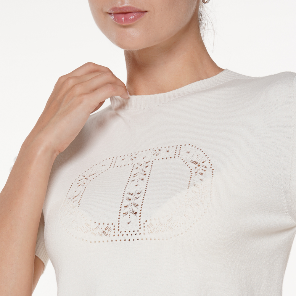 Футболка Twinset 251TP3430 бел