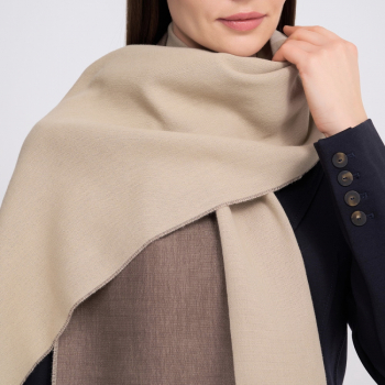 Шарф MM by MaxMara CORONA-003 беж/кор