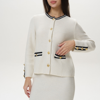 Кофта Marya 2186бел/чер