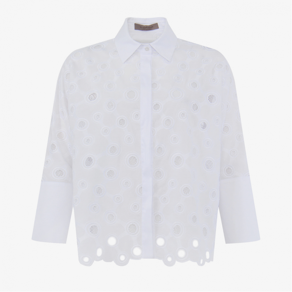 Рубашка D.Exterior 60814-1 бел