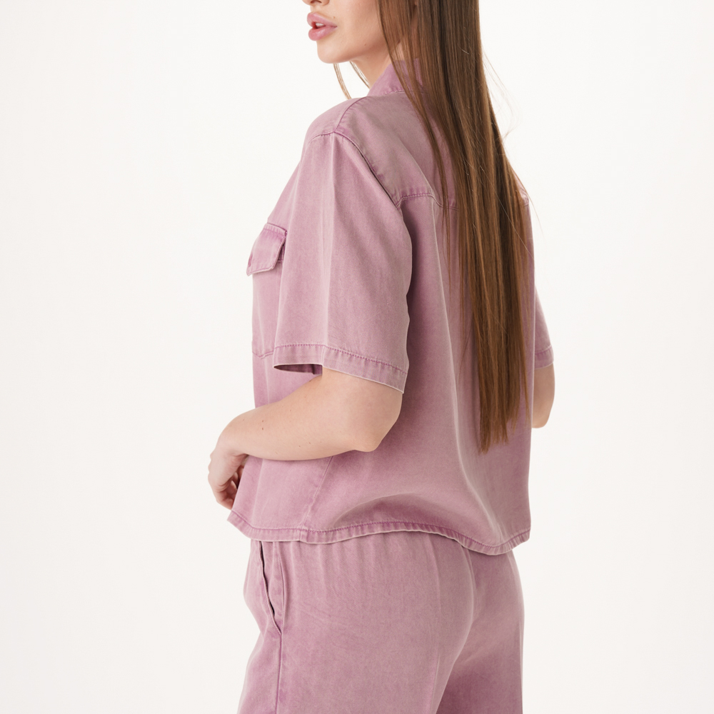 Рубашка Silvian Heach GPP26089 роз