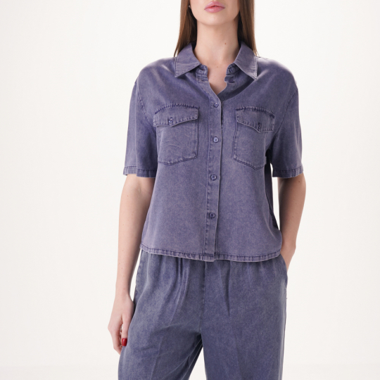 Рубашка Silvian Heach GPP26089 син