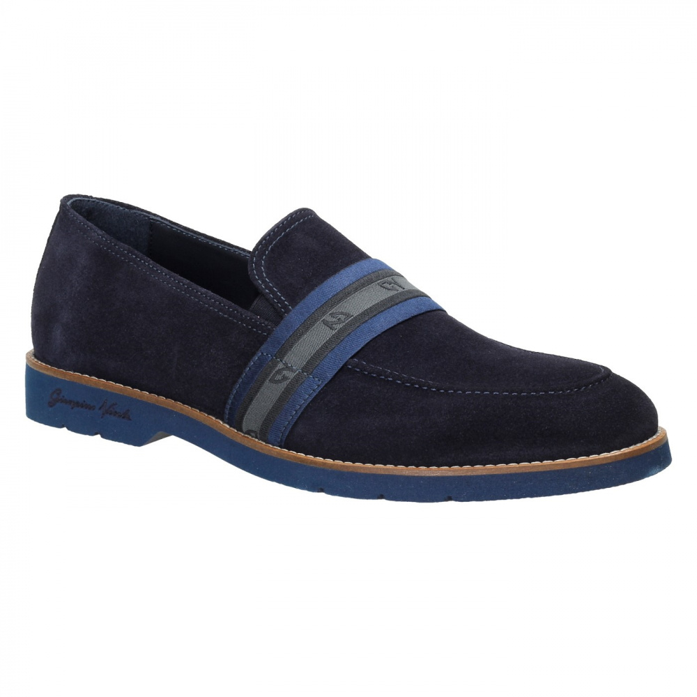Лоферы Giampiero Nicola 43473син замш