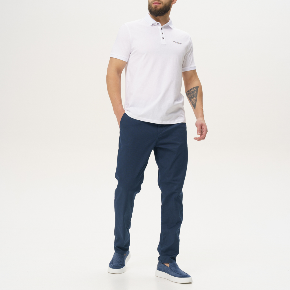 Поло Armani Exchange 8NZF80 Z8H4Z бел