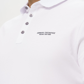 Поло Armani Exchange 8NZF80 Z8H4Z бел