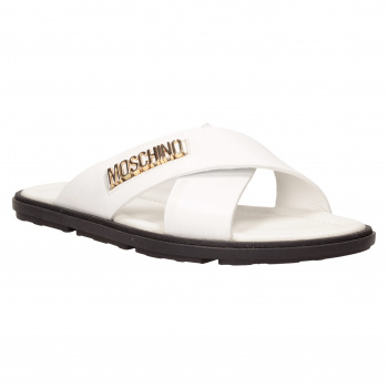 Шльопанці Moschino 56085-9102бел