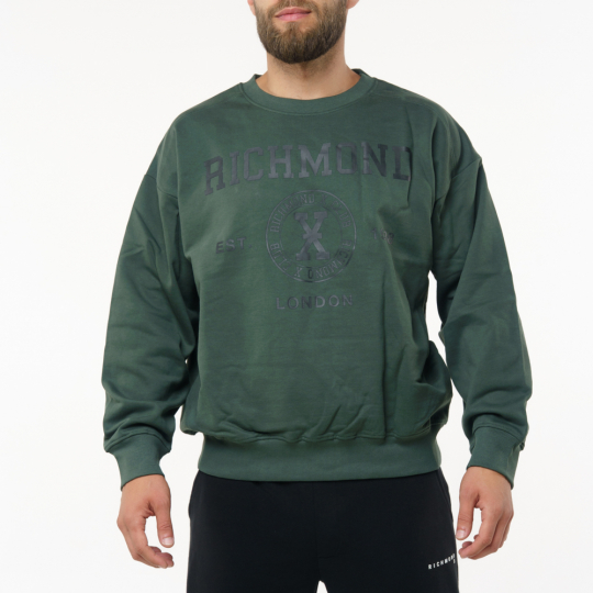 Свитшот John Richmond UMA25071FE зел