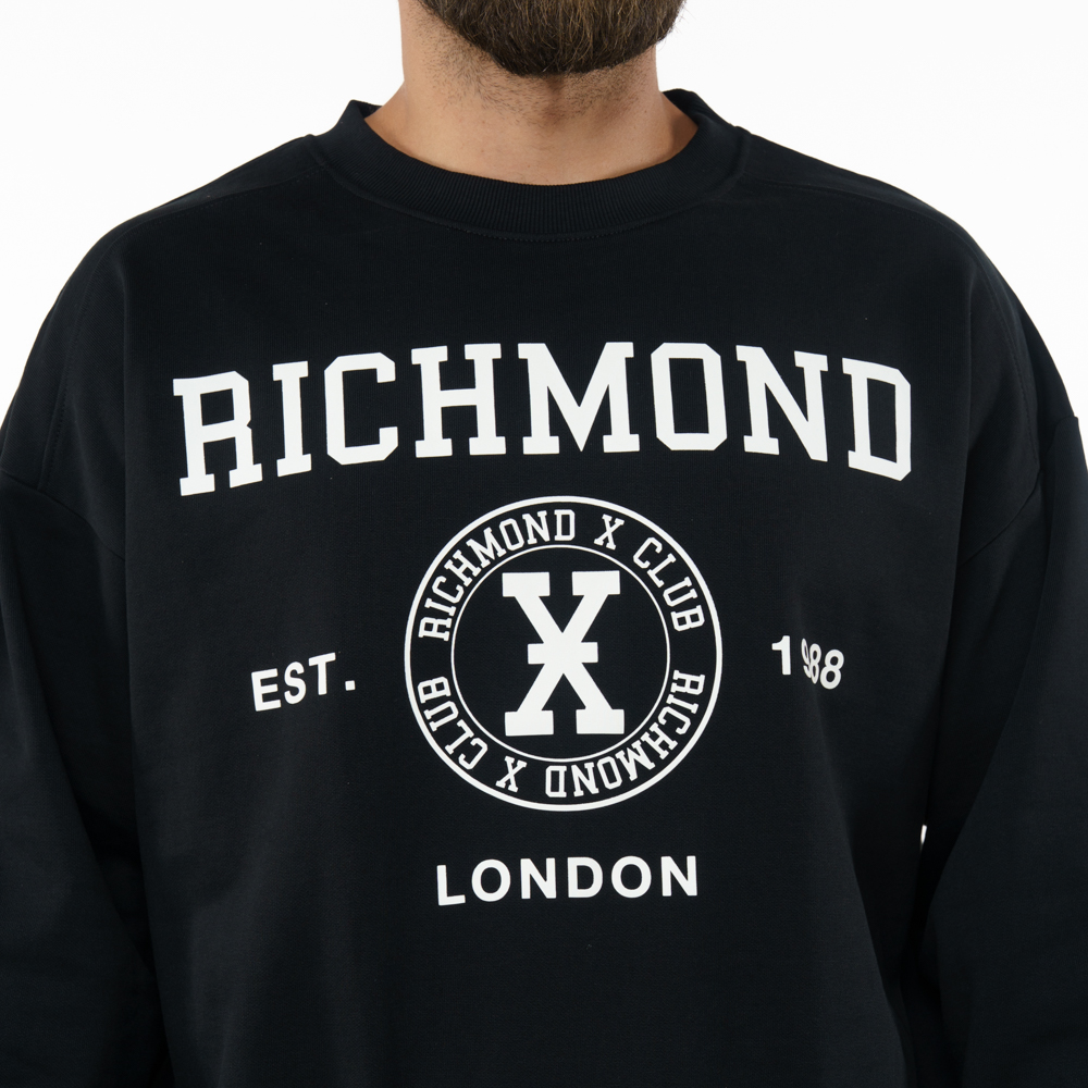 Свитшот John Richmond UMA25071FE чер