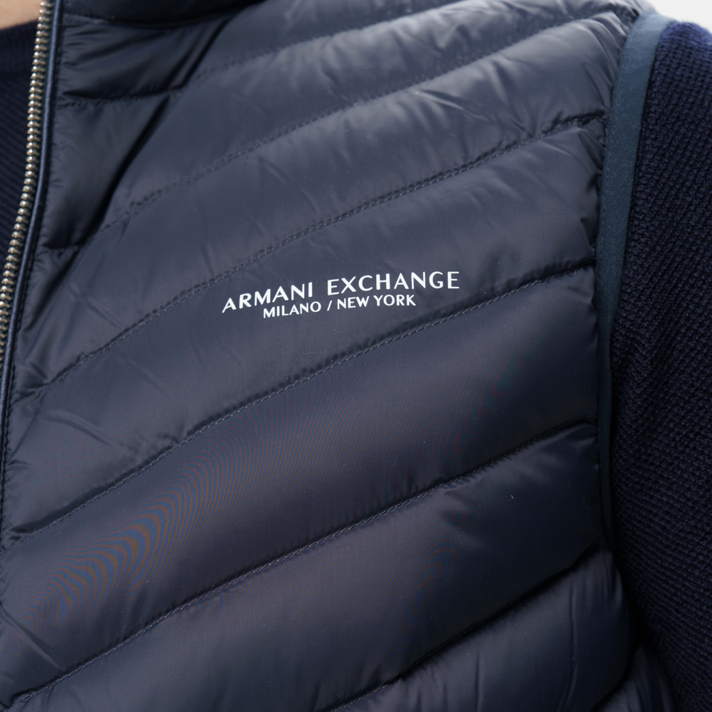 Жилет Armani Exchange 8NZQ52 ZNW3Z-5578 син