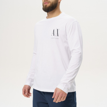 Лонгслив Armani Exchange 8NZTPL ZJH4Z-1100 бел