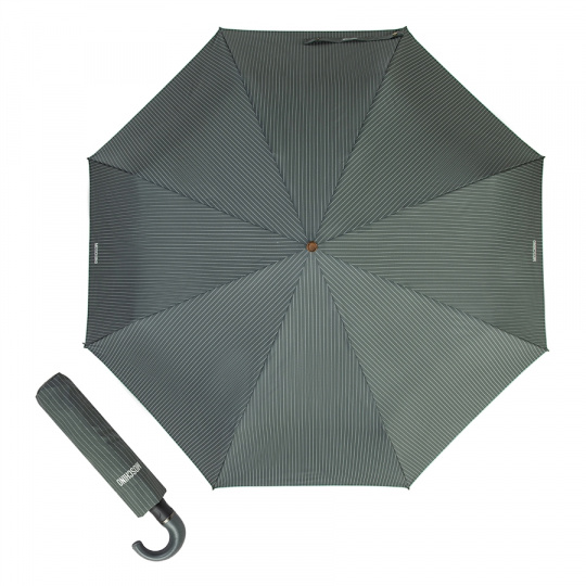 Зонт автомат Moschino 8509ToplessL сер