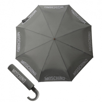 Зонт автомат Moschino 8064toplessL сер