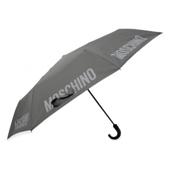 Зонт автомат Moschino 8064toplessL сер