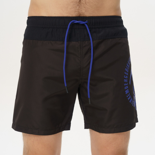 Шорты пляжные Bikkembergs 241BKK3MBM02 чер/син