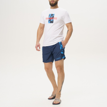 Шорти пляж Bikkembergs 241BKK3MBM09 син