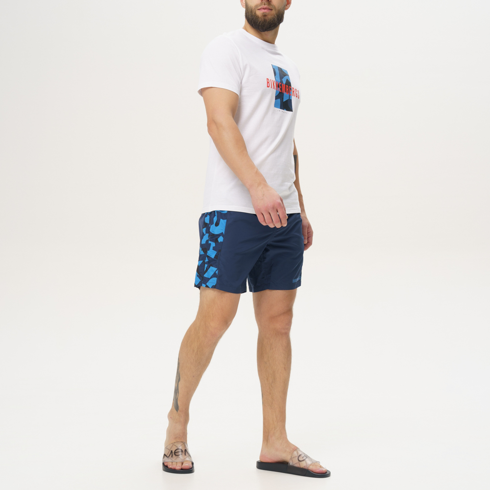Шорты пляжные Bikkembergs 241BKK3MBM09 син