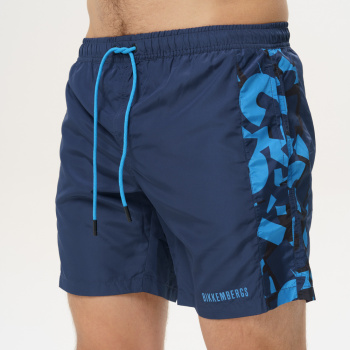 Шорти пляж Bikkembergs 241BKK3MBM09 син